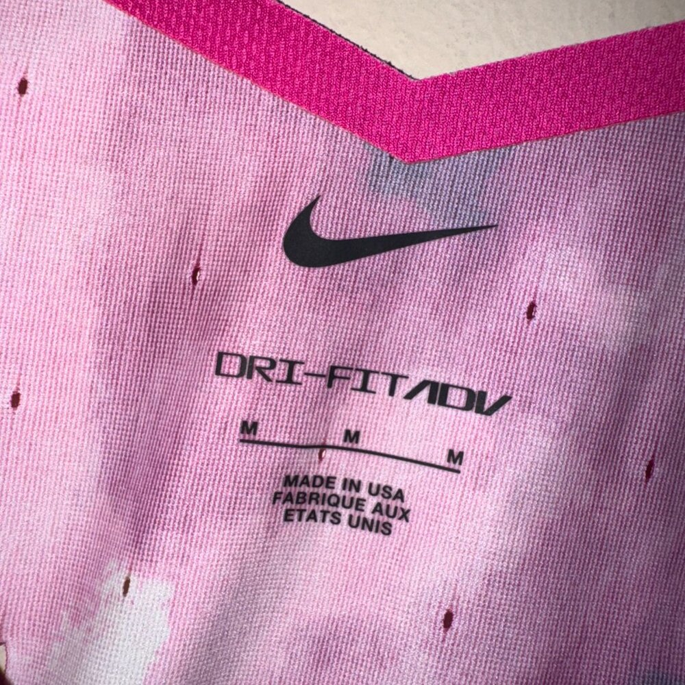 2024 Nike Pro Elite Team Distance Singlet Made In USA Size Medium Purple NEW - Picture 10 of 12